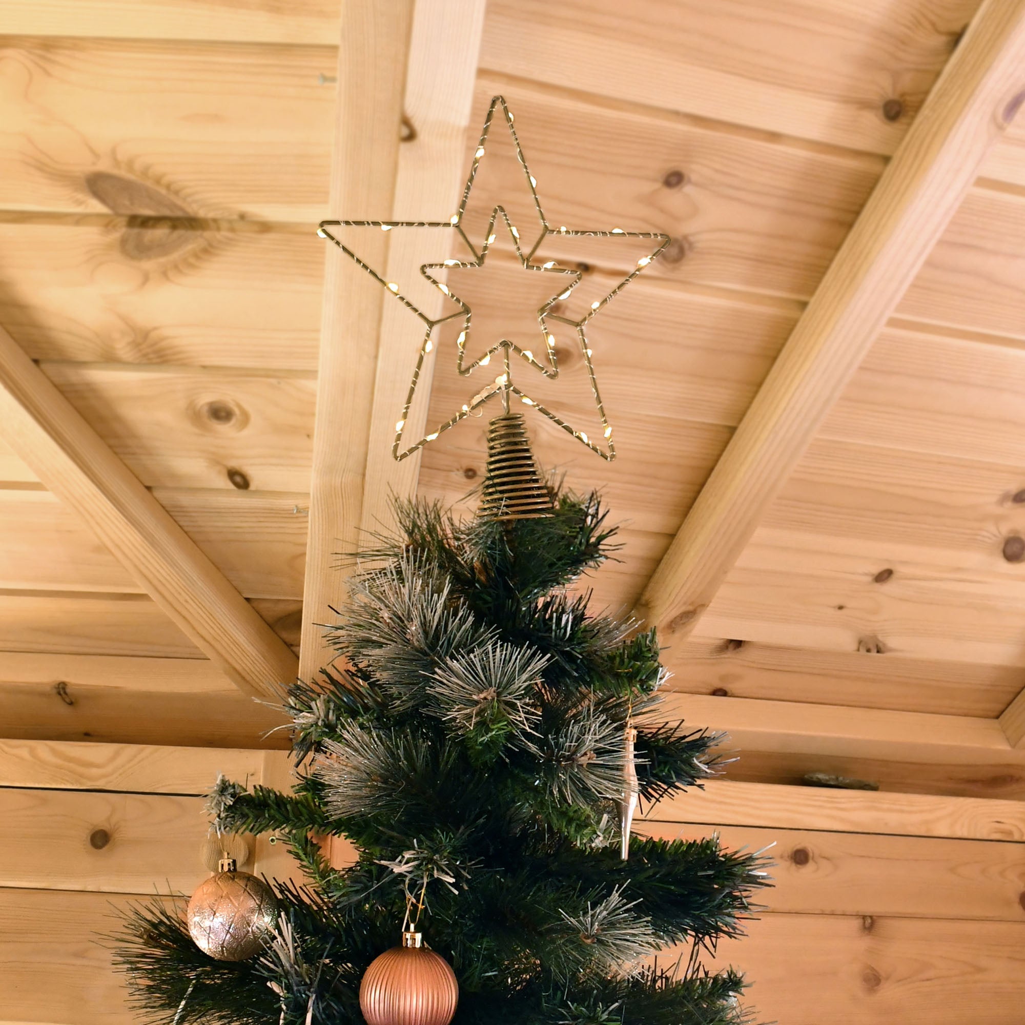 Cimier étoile dorée